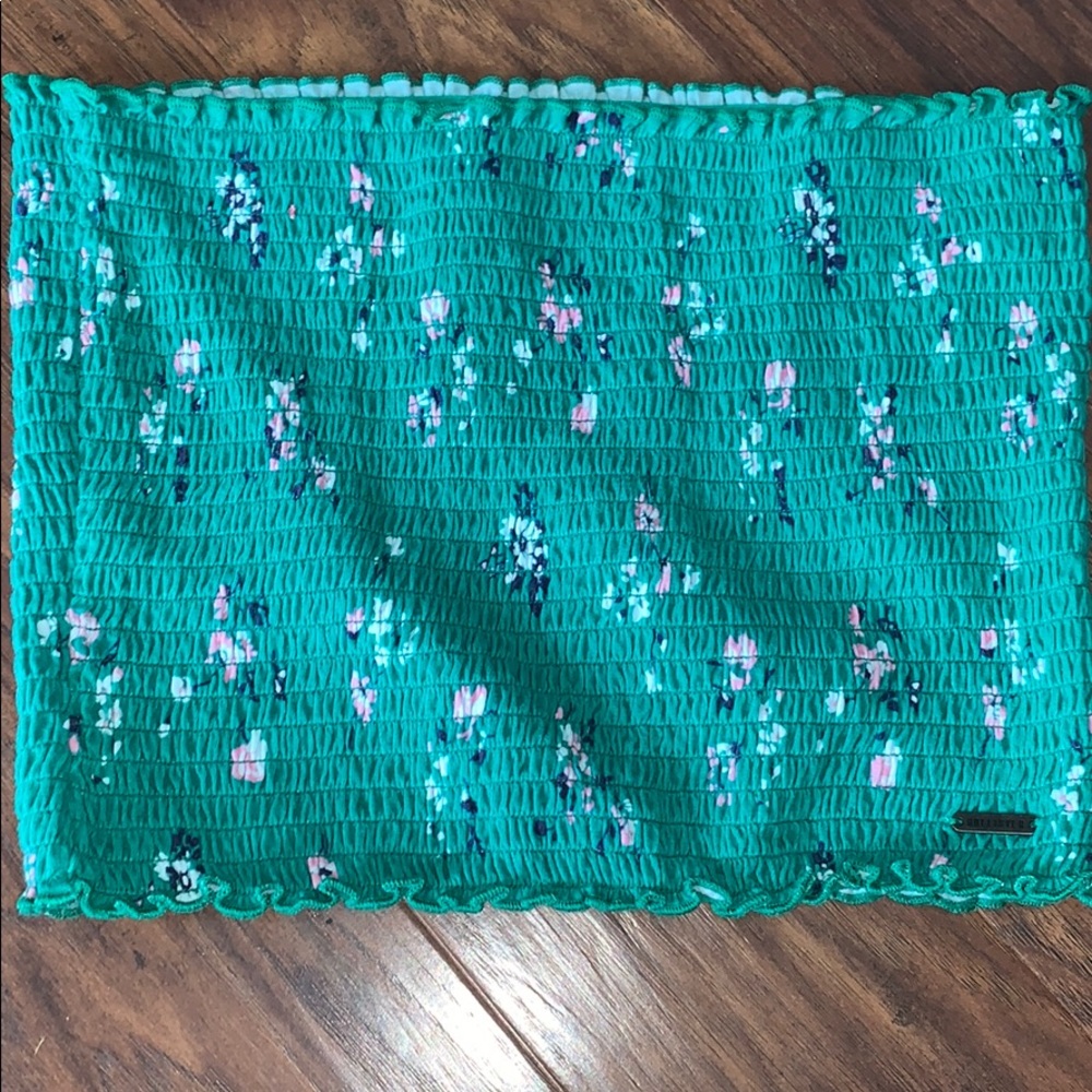 Floral tube top